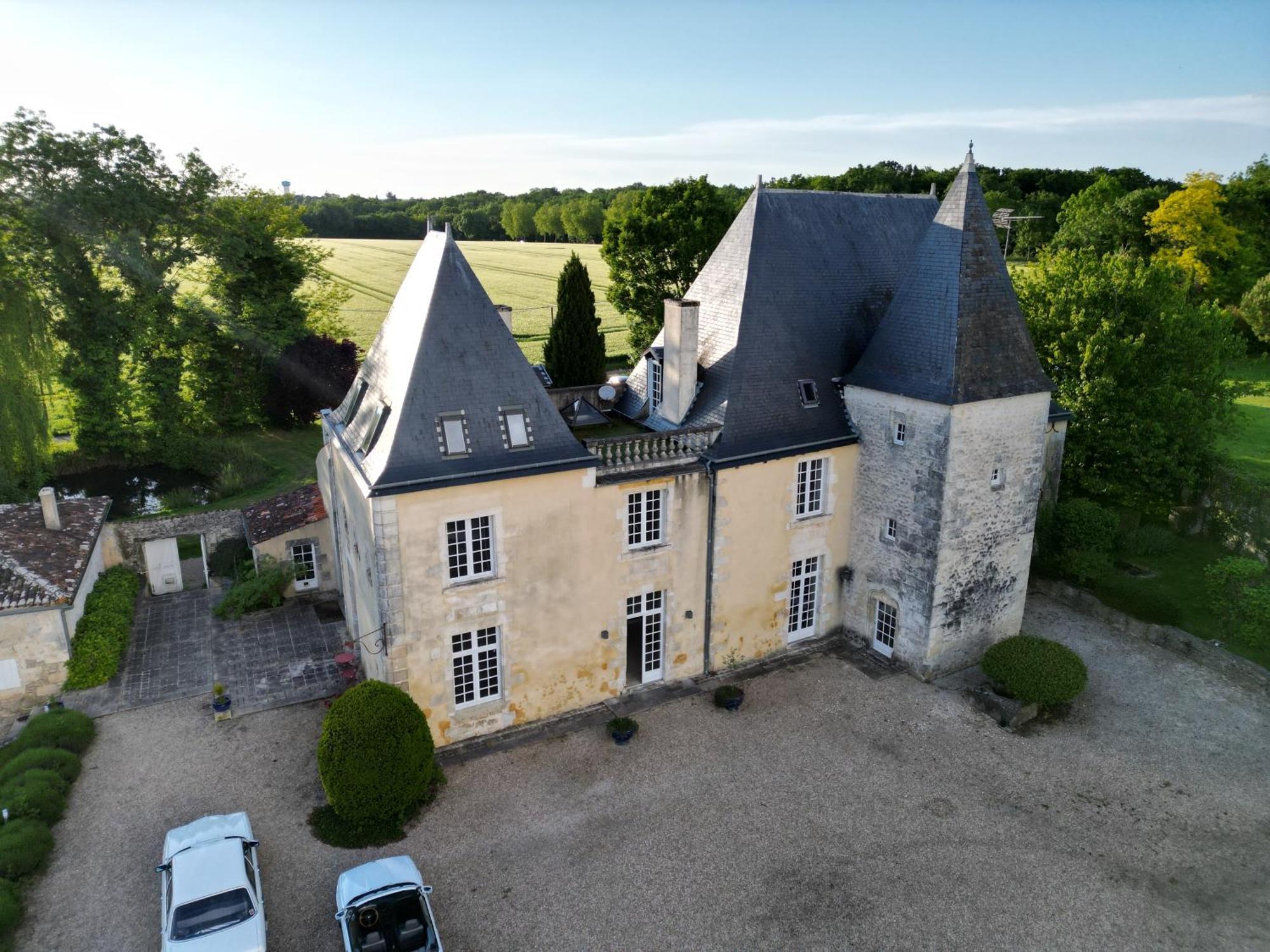 Chateau De La Vallade Saint-Porchaire المظهر الخارجي الصورة